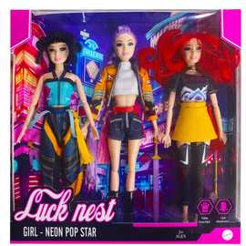 跨境K-POP美泰联名猎魔女团新款高档娃娃玩偶搪胶公仔玩具批发