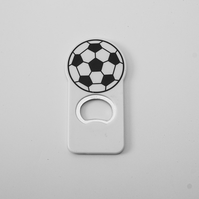 新型ビールオープナー創意サッカープラスチック金属オープナー携帯広告プロモーションオープナー卸売り|undefined