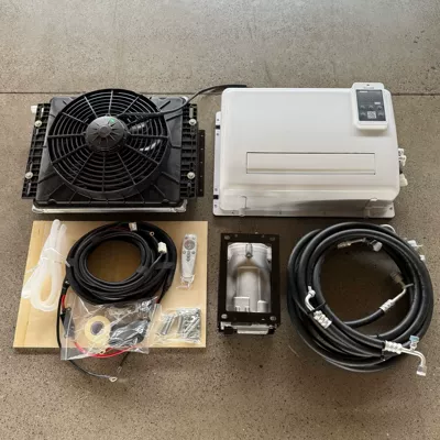 Automotive air conditioning for Large Trucks, 12V Rv - hidden-type-swing-air-internal-unit-24v-consult-customer-service-for-color-customization