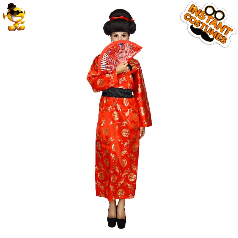 Geisha traje de la mascarada ropa de fiesta Cosplay traje de rendimiento ropa de la etapa de distribución al por mayor