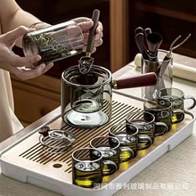 直觉壶玻璃茶壶泡茶家用加厚耐高温泡茶壶单壶可加热茶水分离茶具