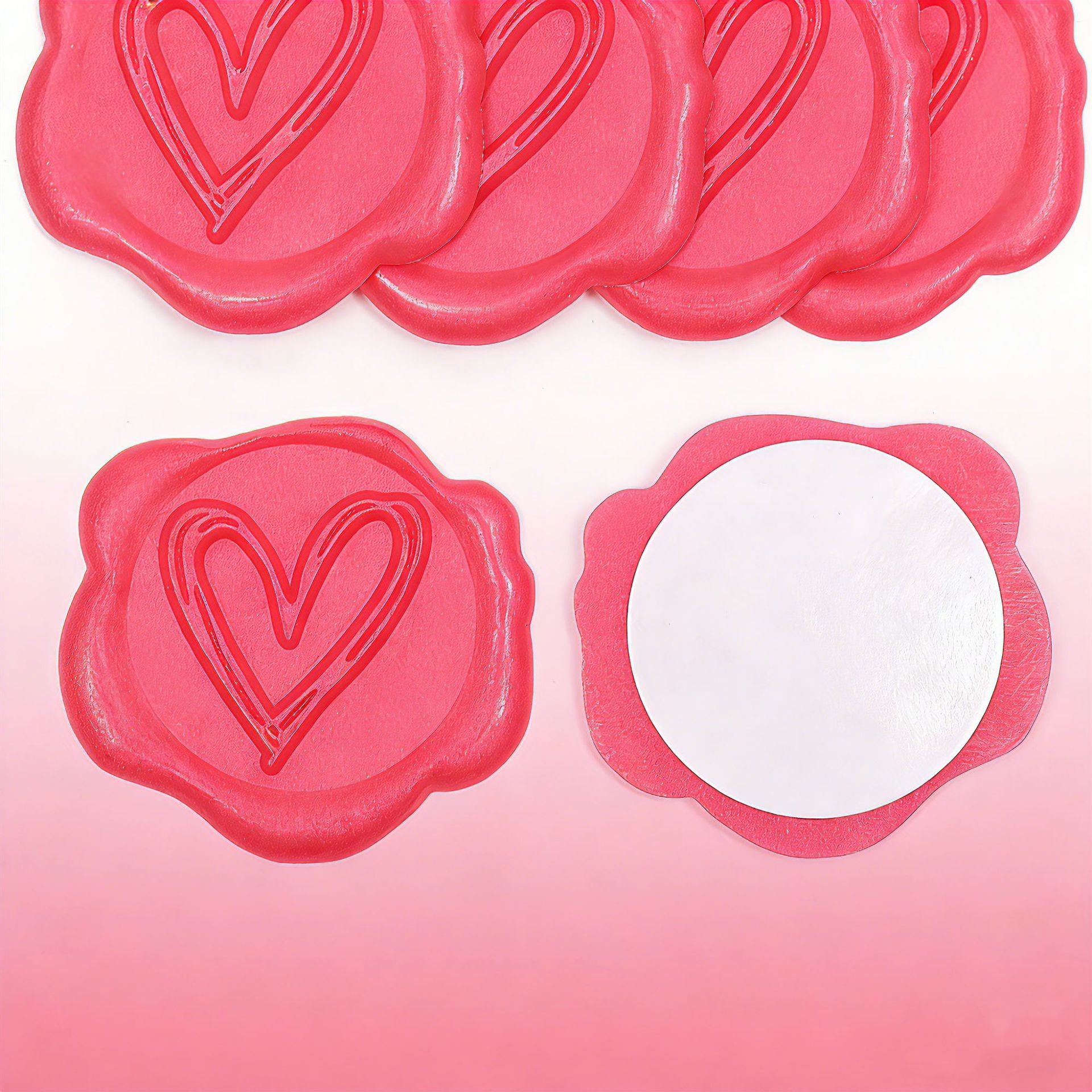 sello de cera en relieve sobre carta de amor tarjeta postal sello pegatinas de regalo sello de cera sello de cera sello de cera impresión de pintura de fuego