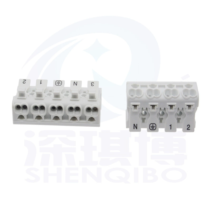 Type 923 push-type quick connection terminal connector building terminal soft/hard wire terminal block