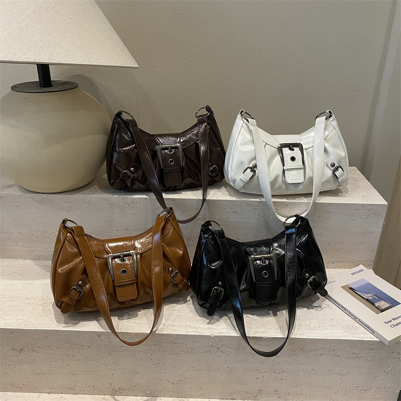 Autumn Clouds Underarm Bag New Women's Bag Simple Fashion Trendy Minimalist Retro Style Hot Girl Shoulder Bag Trendy Autumn Clouds Underarm Bag New Women's Bag Simple Fashion Trendy Minimalist Retro Style Hot Girl Shoulder Bag Trendy