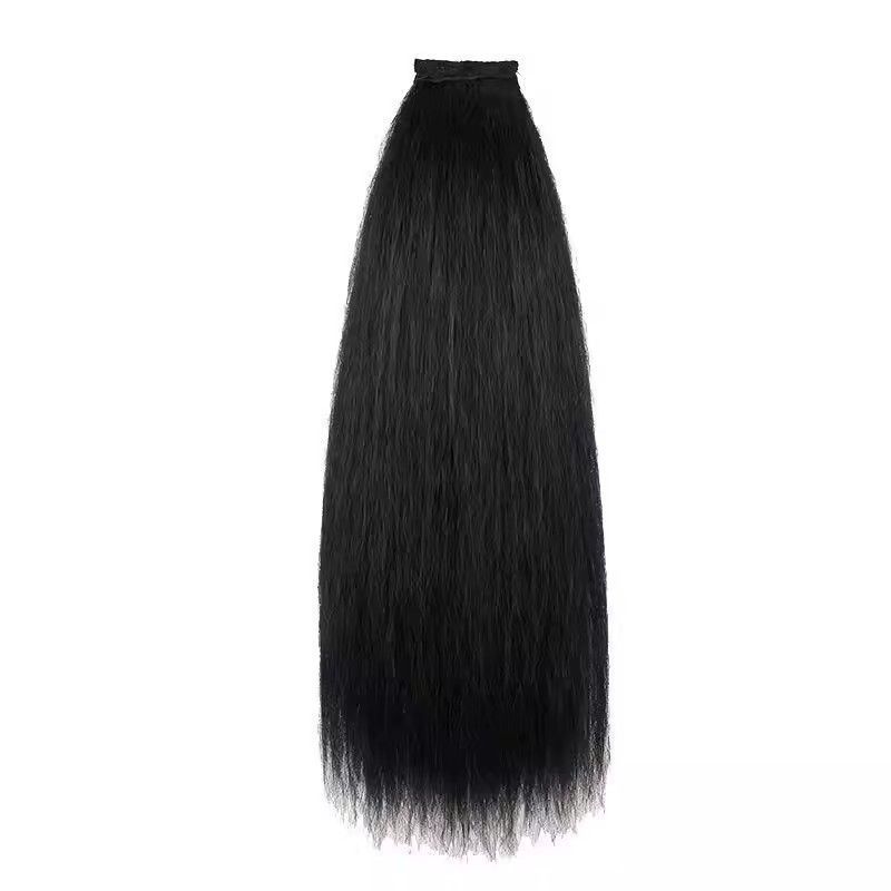 Extensión de Cabello Ondulado Maíz de Fibra de Alta Temperatura para Peinados Específicos