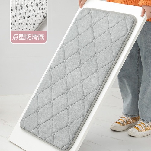 Home Bedroom Living Room Absorbent Mat Doormat Thick Door Mat Bathroom Entrance Mat Simple Anti-Slip Mat Manufacturer
