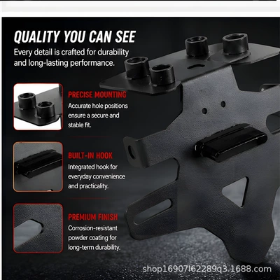 Frame, Short Tail Bracket, Nömrə qabı