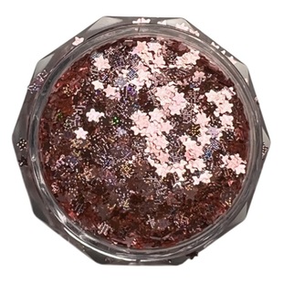 Ученик чародеи Starlight Laser Южная Корея Nail Art Star Glitter Блестки ручной работы Нечущие конопляные наполненные пятиконечным звездным отражателем