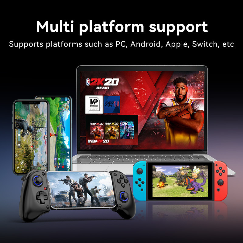 D11/D11Sストレッチゲームハンドルホール引き金Switch/PCアンドロイドIOS bluetooth XBOXストリーミングハンドル|undefined