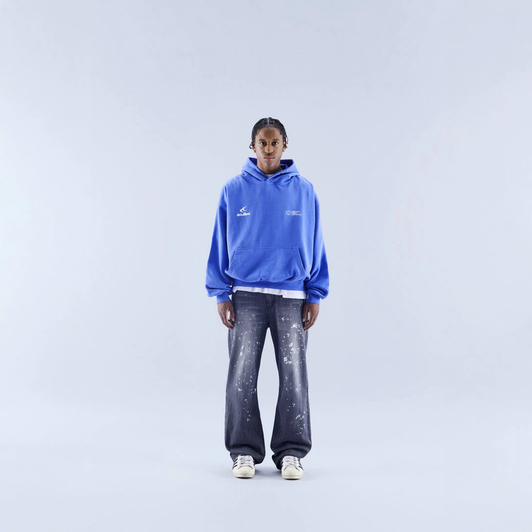Sudadera con Capucha de Algodón Puro, Corte Boxy y Forro Afelpado 26FW para Hombre y Mujer | Abrigo Invernal