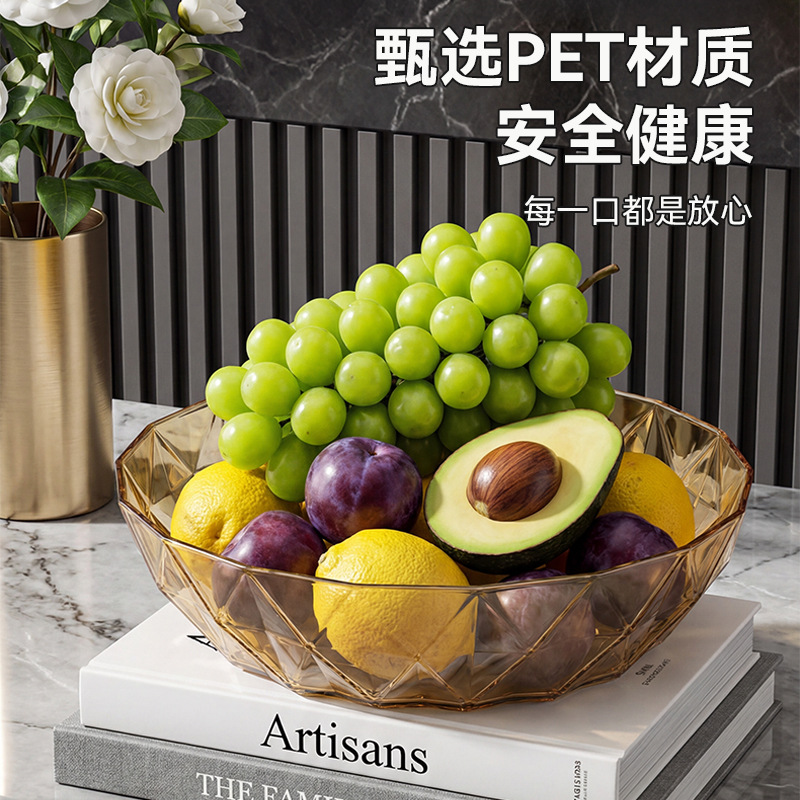 Año Nuevo bandeja de frutas estilo lujoso de bienvenida cubiertos nuevos hogares decoración sala de estar mesa de té bandeja de frutas casera bocadillos image 3