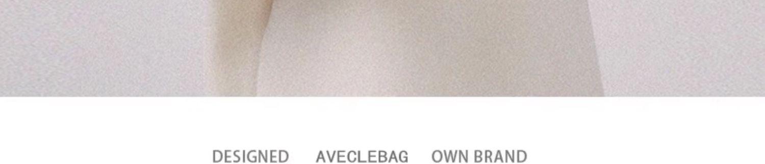 Túi đeo chéo nữ da vân cá sấu phong cách mới, kiểu gối ôm sát nách, kích thước 19×7.5×14 cm — sữa cam chi tiết 3