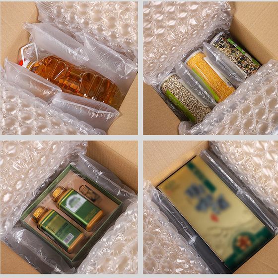 Small Bubble Gourd Film Bubble Film E-commerce Packaging Express Buffer Packaging Anti-pressure Bubble Wrap Inflatable Membrane Spot Wholesale