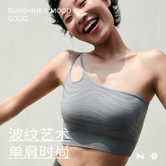 欧米の新型ヨーガの肩のブラジャーの衝撃を受けるフィットネス服の運動の下着の透かし彫りの美しい背中の上着のベストの春秋の女性