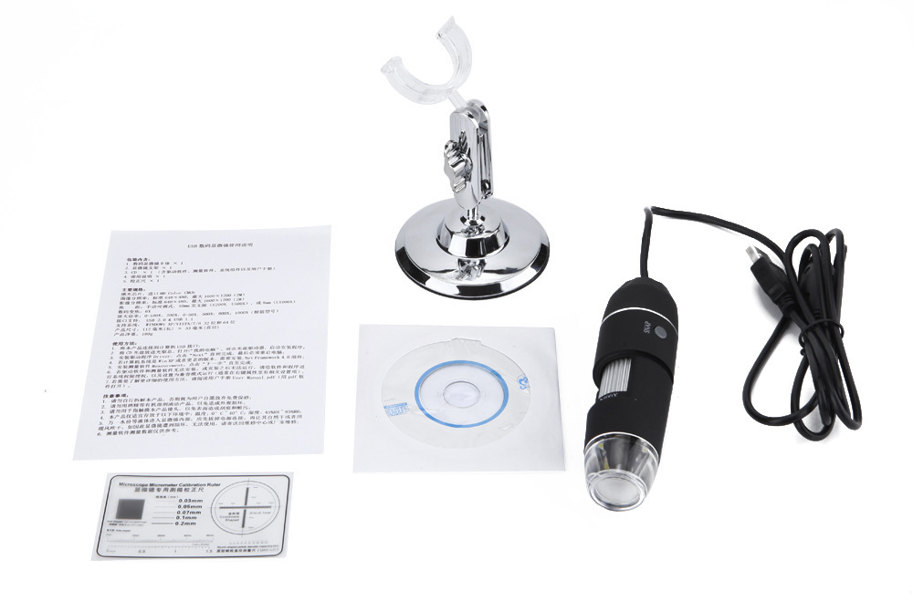 50-500倍高清便携式数码电子显微镜portable digital microscope