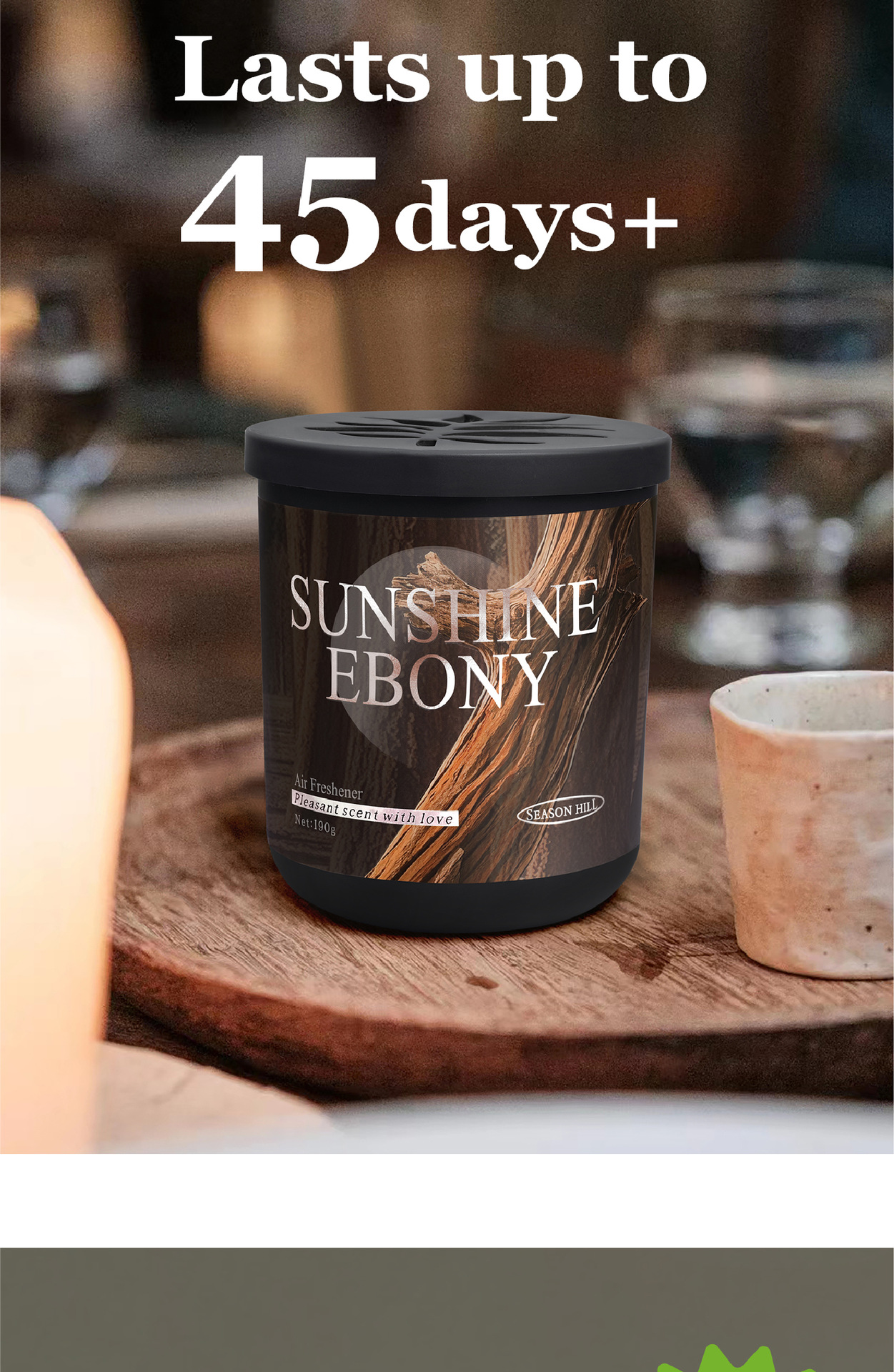 Cross-Border Trade New Car Air Freshener Paste for Men, Decorative Car Fragrance Cup Holder Perfume Ornament, In-Car Fragrance Factory