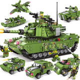 Lego, конструктор, танк для мальчиков, мелкие частицы, подарок на день рождения