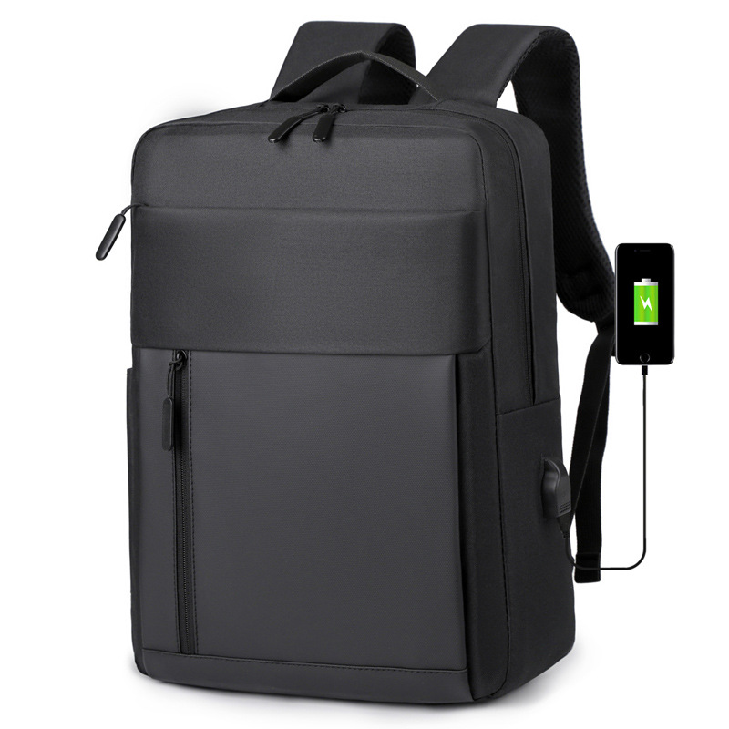 Mochila transfronteriza nueva Mochila para computadora multifuncional impermeable de negocios para hombres Mochila para adolescentes USB