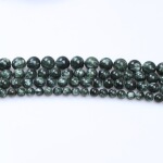 石玺 饰品配件DIY手工串珠子散珠  绿龙晶AAA 圆珠批发