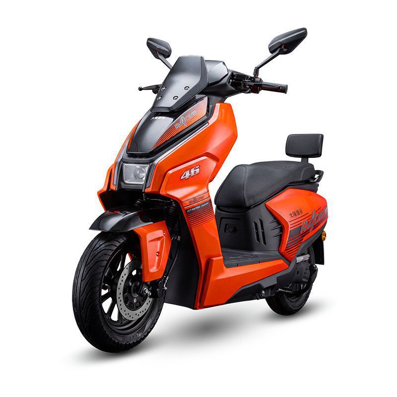 Motocicleta Eléctrica de Dos Ruedas 72V 60V con Freno de Disco para Adultos image 7