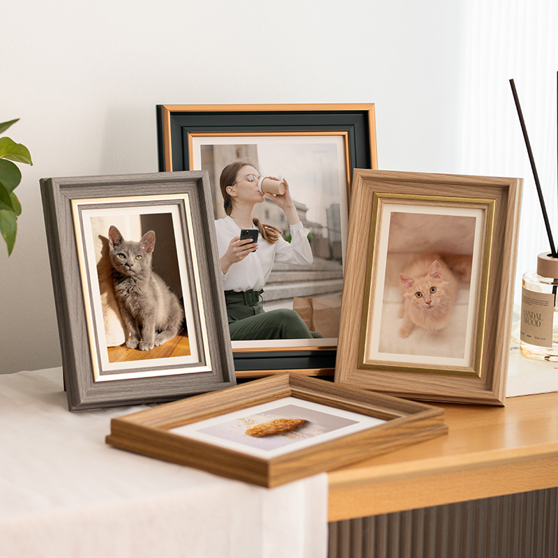 Nordic Light Luxury 7-inch Photo Frame Set Table 5 6-inch Children's Photo Frame 8 10-inch Bedroom Bedside Small Ornament Frame Nordic Light Luxury 7-inch Photo Frame Set Table 5 6-inch Children's Photo Frame 8 10-inch Bedroom Bedside Small Ornament Frame