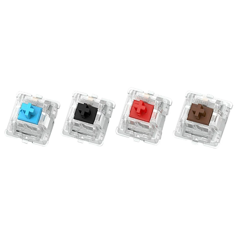 OUTEMU/Gaote Custom Mechanical Keyboard Switches - Blue, Black, Tea Red, Silent, Hot Plug Options
- OUTEMU/Gaote Персонализированные механические переключатели клавиатуры - синие, черные, чайные красные, бесшумные, горячие подключения.