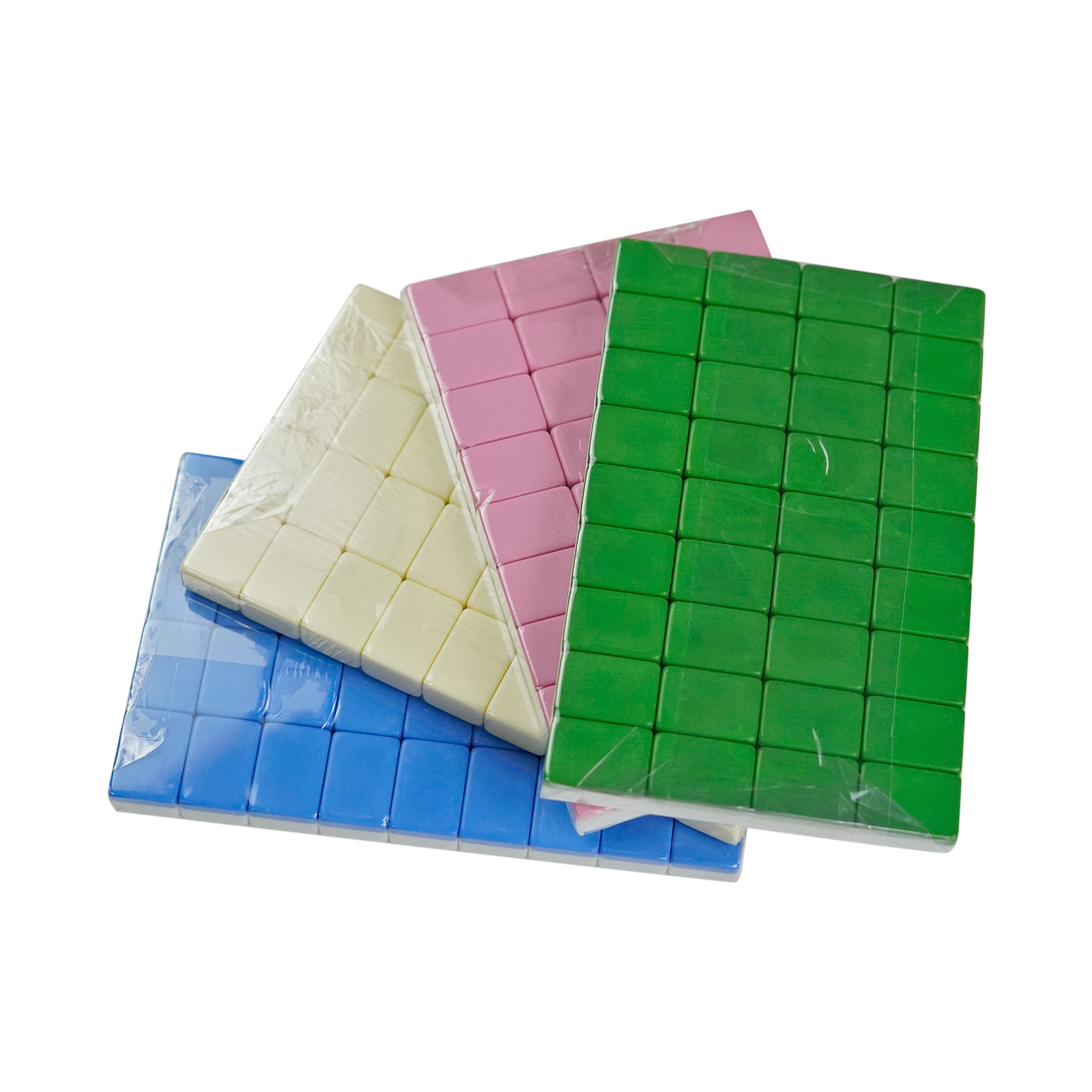 26mm 녹색 및 흰색 마작 (액세서리 및 상자 포함)