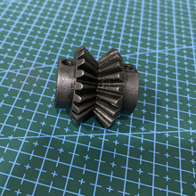 剥线机进线轮 伞齿轮防滑锥形轮 V型过线轮滚轮 45号钢10mm标准孔