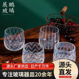 现货时尚创意玻璃杯骨瓷小口杯耐温冷热水杯饮料杯厂家批发高颜值