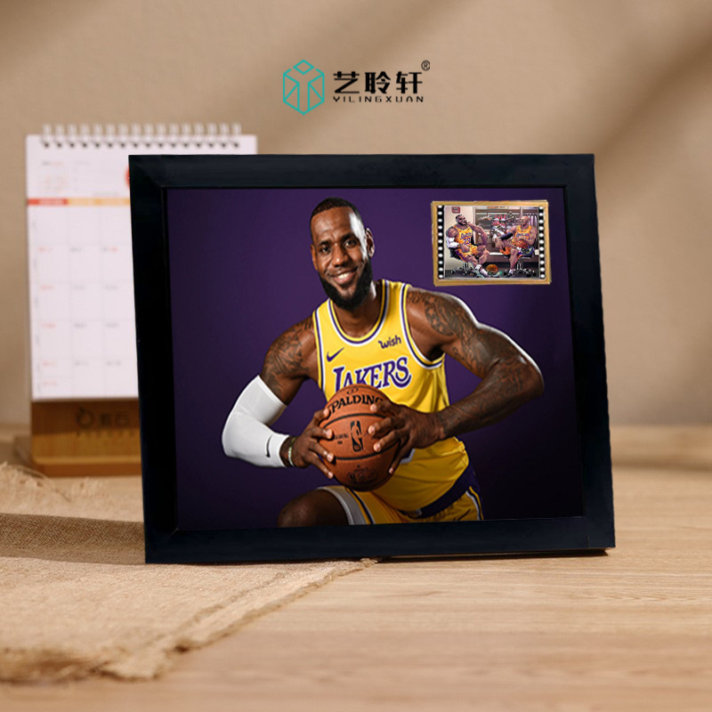 Customized Ps Foam Photo Frame Basketball Star Puzzle Photo Frame Football Star Commemorative Card Framed Cross-Border Customized Ps Foam Photo Frame Basketball Star Puzzle Photo Frame Football Star Commemorative Card Framed Cross-Border