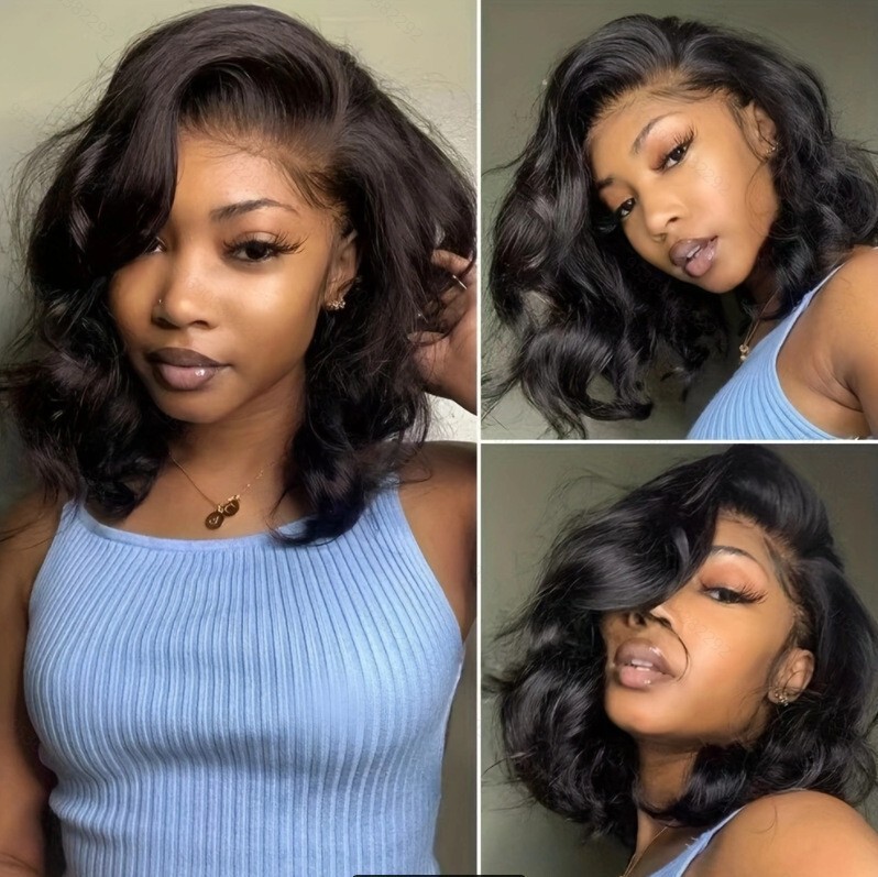 Foreign Trade European and American Wigs Cross-Border Wavy Medium-Length Curly Hair Wigs African Hot-Selling Short Curly Natural Chemical Fiber Full Headgear
