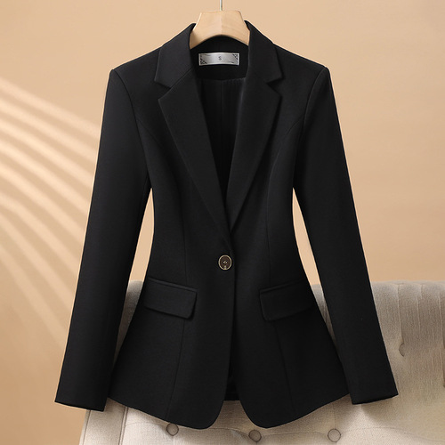 New Style Busalong Women's Long-Sleeve Professional Small Suit Formal Women's Coat Workwear 8885