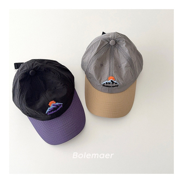 Children's light and thin breathable quick dry summer baseball cap