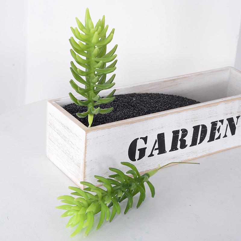 严选仿真多肉植物盆景植绒迷你假多肉配件插花绿植墙DIY装饰摆件|undefined