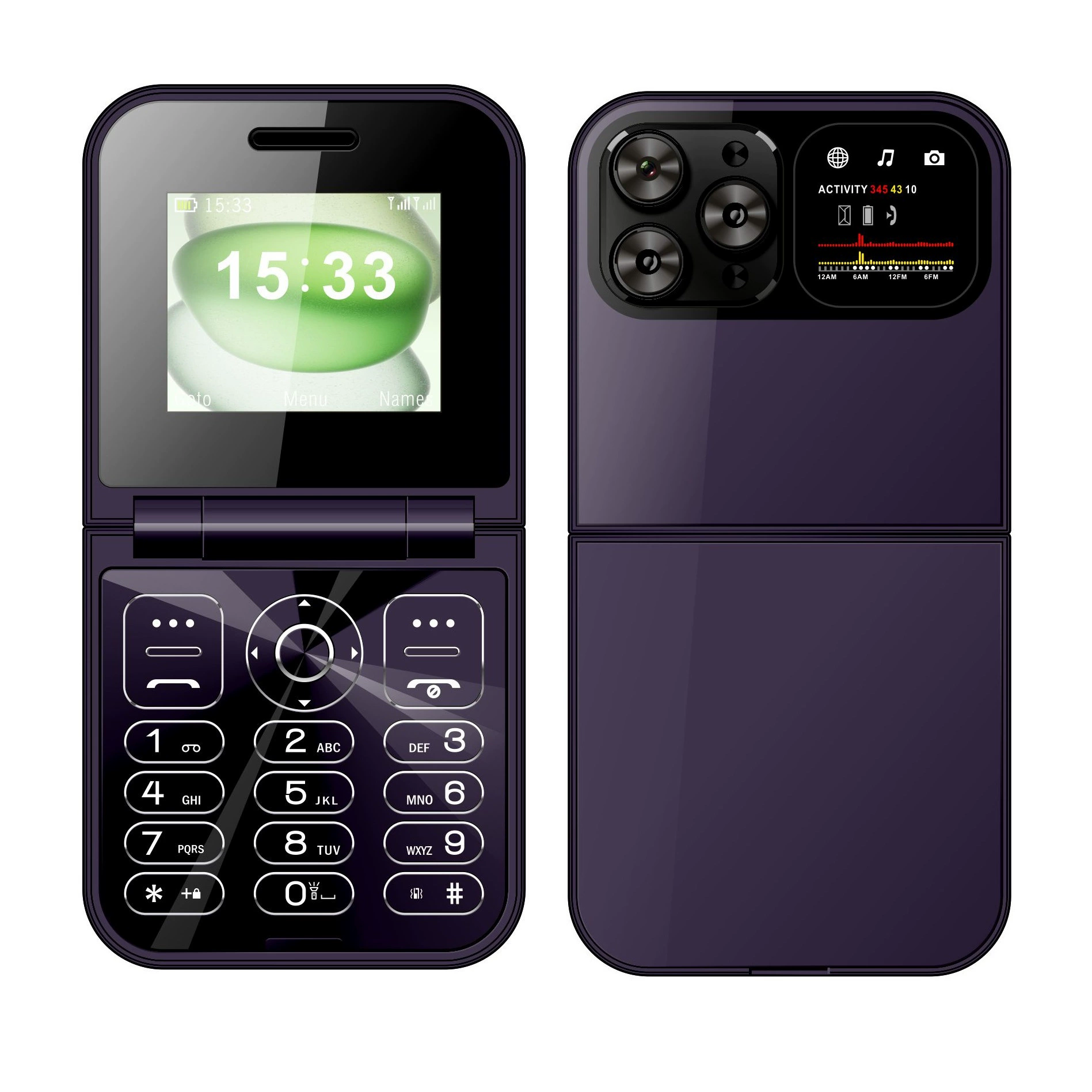 (Cross-border trading), folding pocket small durable mobile phone