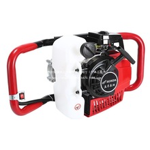 大功率五羊一本田地钻挖坑机汽油钻冰机小型农用种植树打洞打桩机