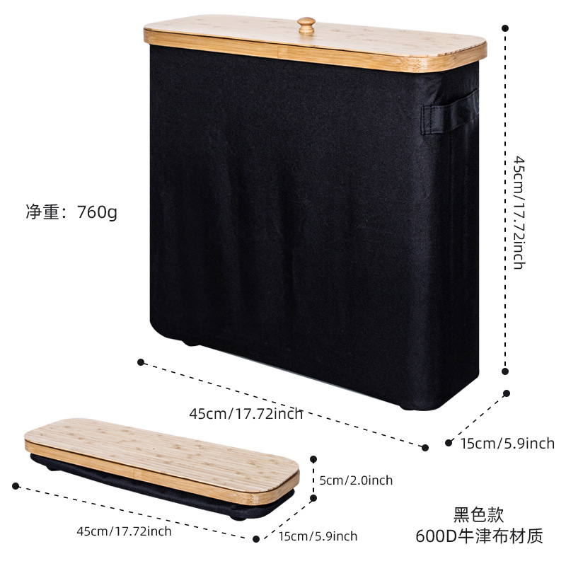 Transfronterizo almacenamiento de papel higiénico rollo de papel higiénico canasta de almacenamiento de tela tubo de toalla de papel canasta de almacenamiento a prueba de polvo y agua