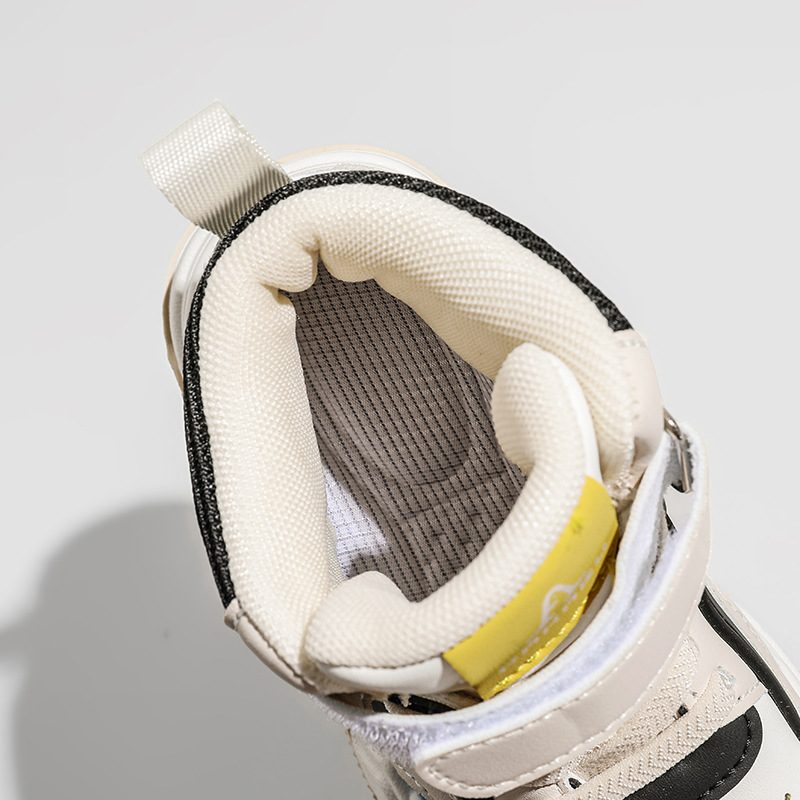 Sneakers Spring and Autumn High Top Velcro Sneakers_voghion.com