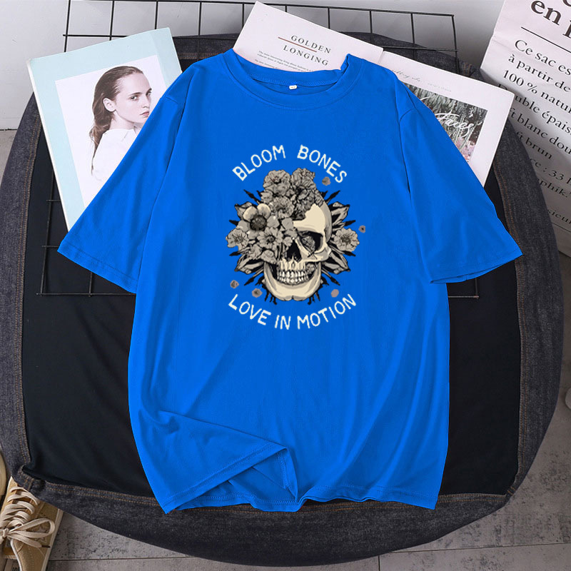 Cross-Border Retro Printed Short-Sleeved T-Shirts for Men and Women, Student Trendy Ins 2025 Spring and Summer New Preppy Style