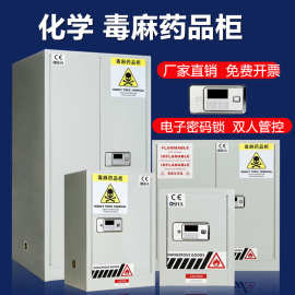 毒麻柜实验室易制化学危险品安全柜防爆柜双锁密码药品储存柜子
