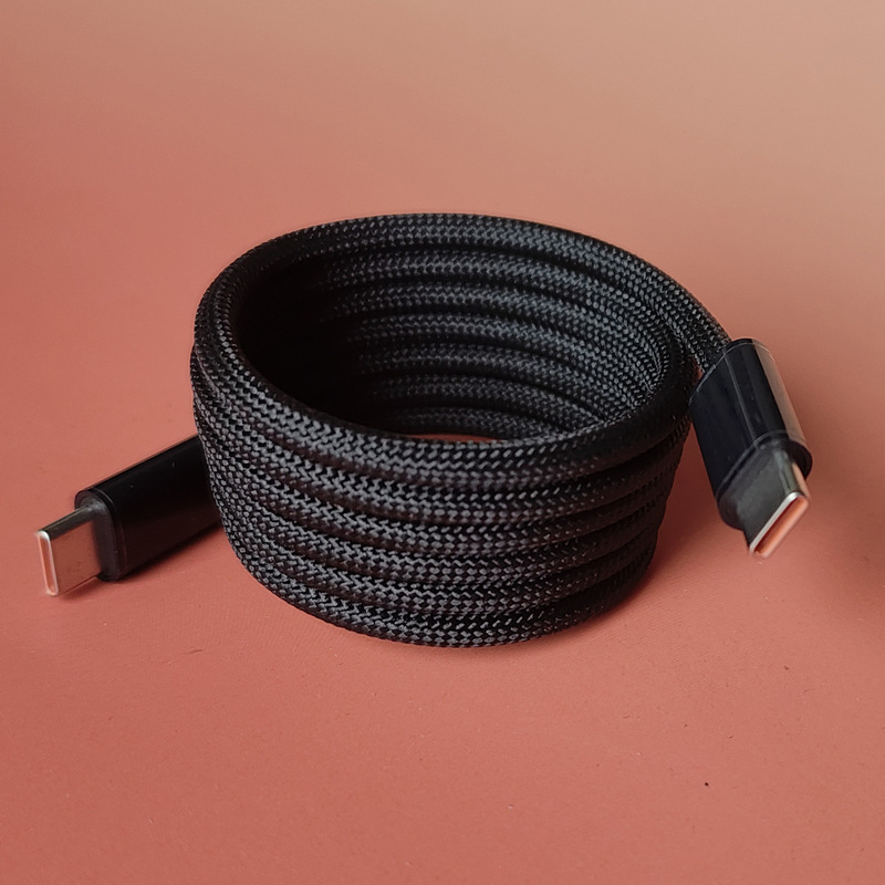 磁吸线PD100W240W快充线数据线适用于苹果华为平板磁吸充电线|undefined