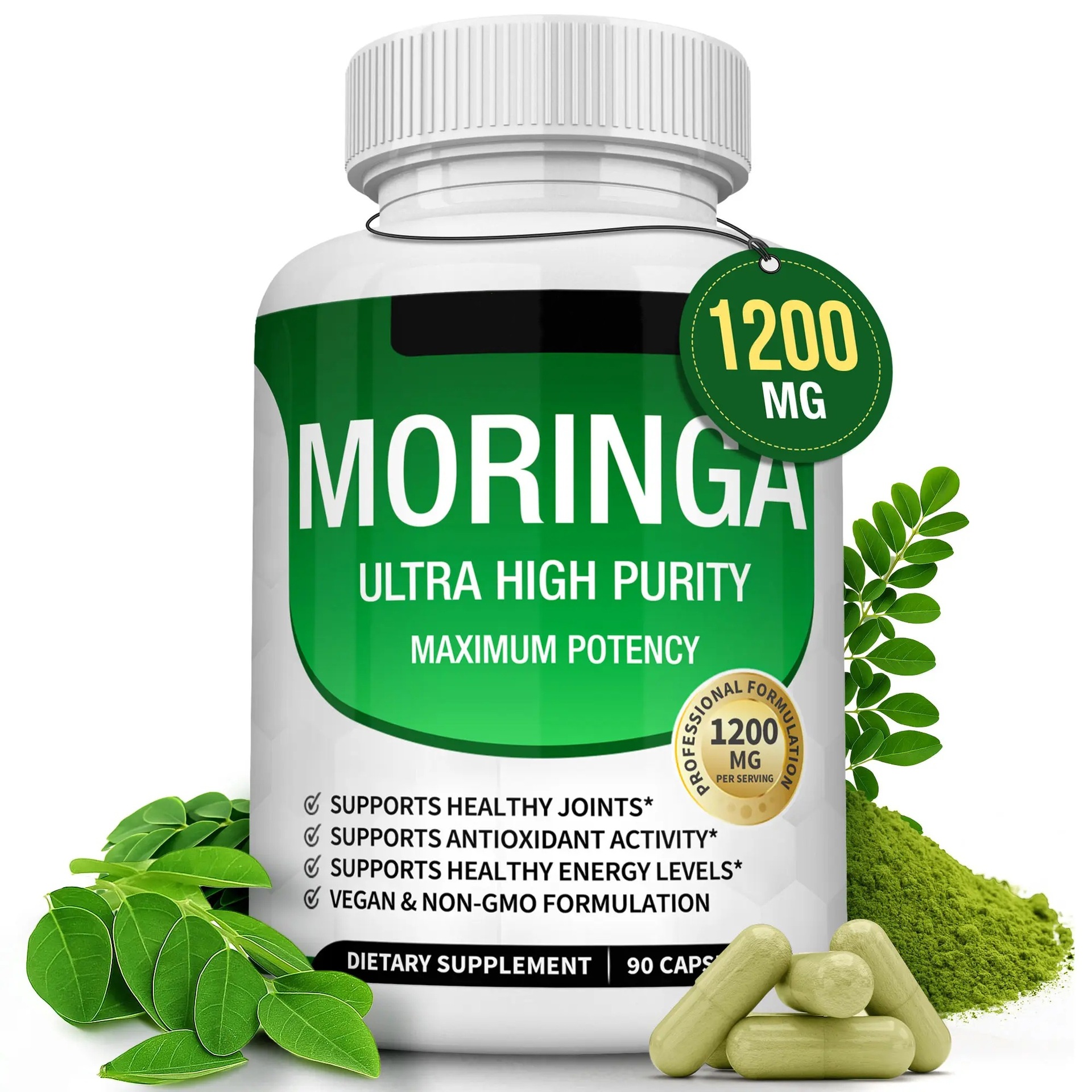 Moringa Capsules (White Brand) 90 capsules