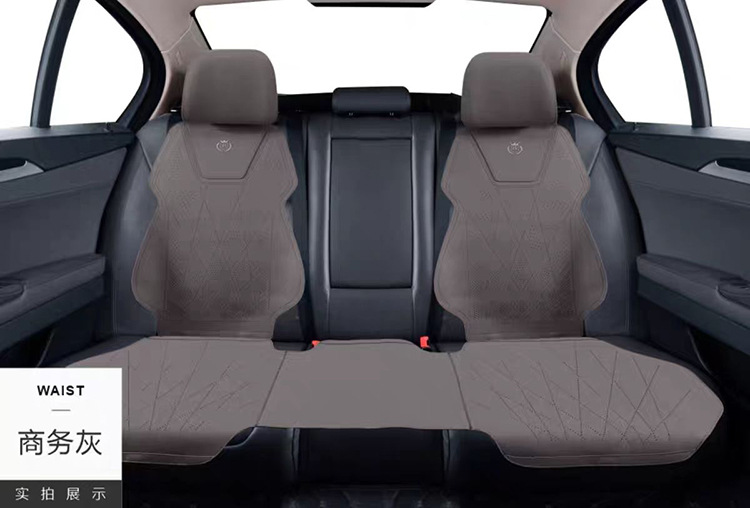Car Seat Cushion Universal Imitation Suede Breathable Saddle Cushion Technology Leather Half-Pack Seat Cover Four-Season Seat Cover Autumn and Winter