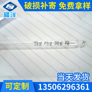 Fengyang anodized aluminum rubber head glass dropper essential oil bottle rubber head dropper rubber head scale dropper wholesale
