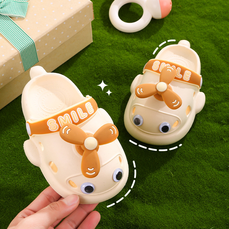 Eva New Children's Slippers Summer Men's Cave Shoes Baby Children's Non-slip Non-smelly Feet Children's Toe Sandals for Women