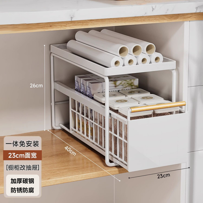 gabinete de cocina estante de estante