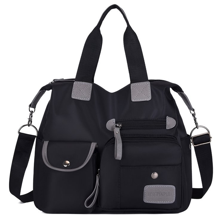 Bolsos de mujer europeos y americanos transfronterizos 2025, bolsos de maternidad, bolsos de hombro de nailon, bolsos de viaje grandes, bolsos cruzados, gran capacidad