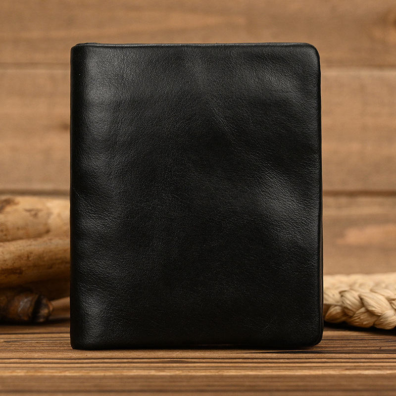 2801-오일 가죽 블랙