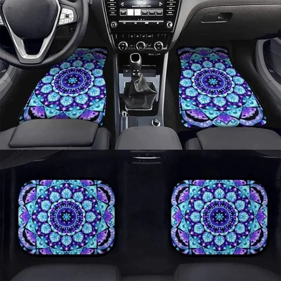Avtomobil döşəmə paspasları — Stain-Resistant, Universal Car Floor Mats - new-car-floor-mats-69-3344cm-pack-of-two