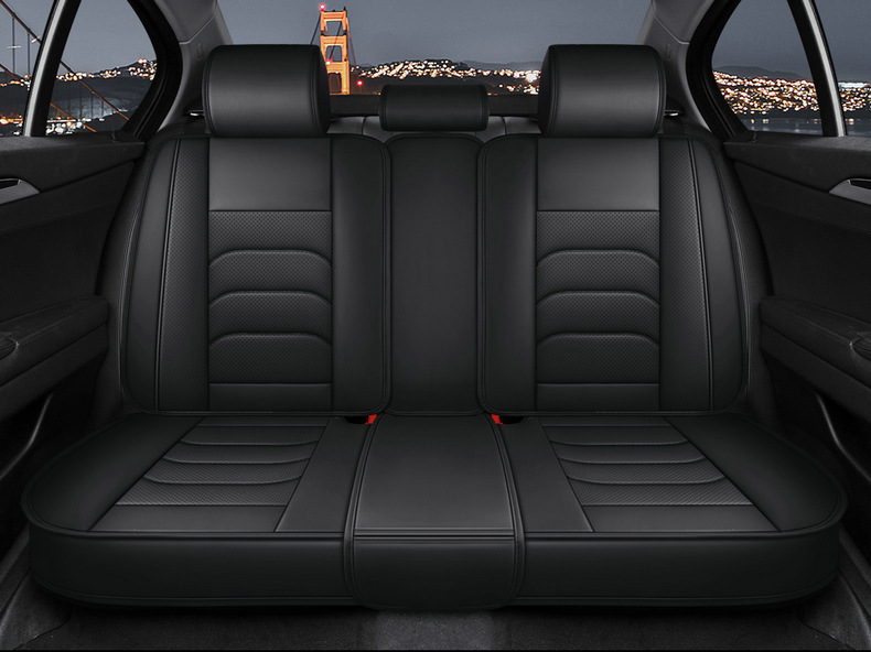 New cross-border five-seat car seat cushion seat cover car seat cover four seasons all-inclusive leather source factory foreign trade wholesale
